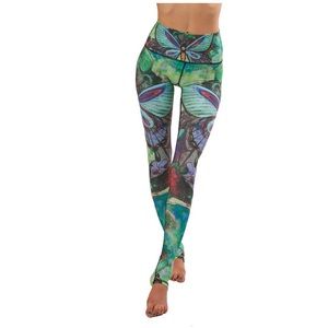 Yoga Democracy Butterfly Leggings